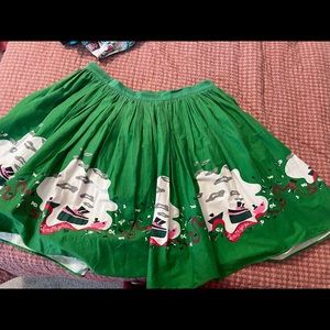 Pinup Girl Clothing - Mary Blair green boat skirt